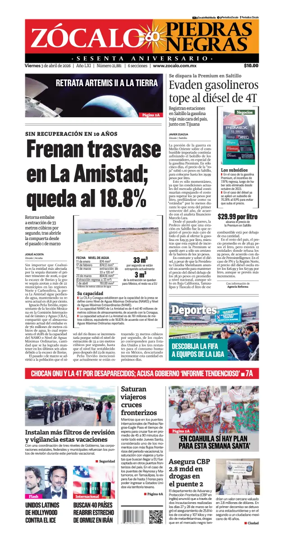 Cover of Zocalo Piedras Negras