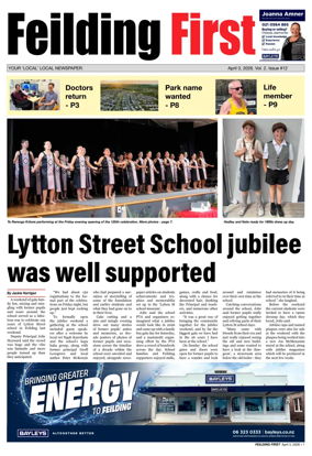 Cover of Feilding First