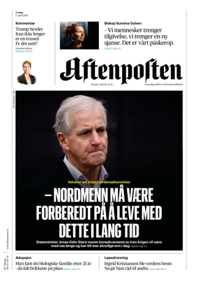 Cover of Aftenposten