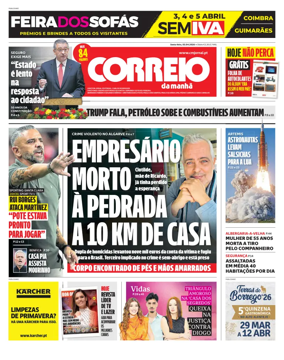 Cover of Correio da Manha