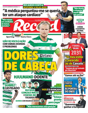 Cover of Record (Portugal)