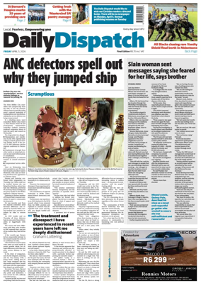 Cover of Daily Dispatch