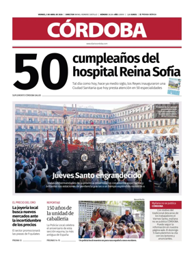Cover of Diario Cordoba