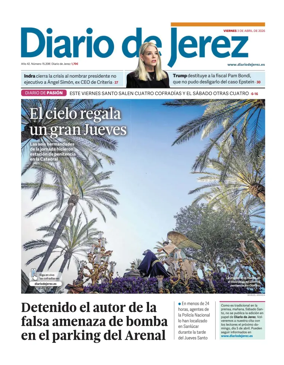 Cover of Diario de Jerez