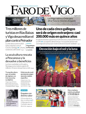 Cover of Faro de Vigo (Arousa)