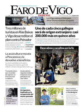 Cover of Faro de Vigo (Ourense)