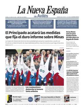 Cover of La Nueva Espana (Aviles)