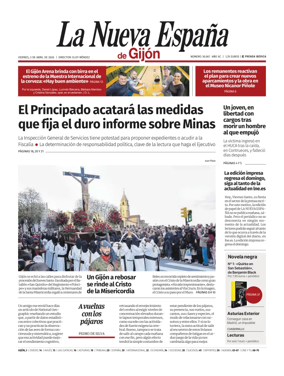 Cover of La Nueva Espana (Gijon)
