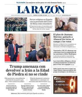 Cover of La Razon (Andalucia)