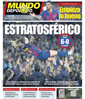 Cover of Mundo Deportivo (At. Madrid)
