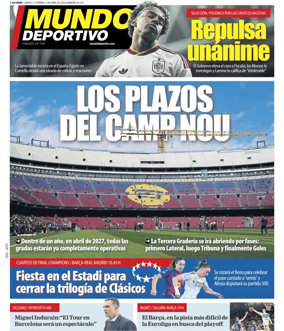 Cover of Mundo Deportivo (Barcelona)