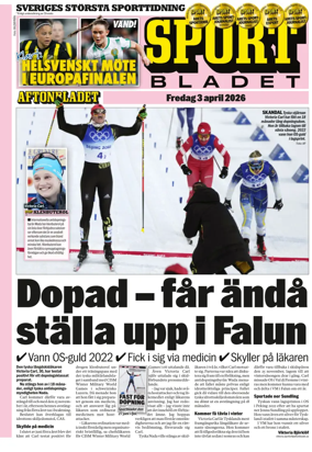 Cover of Sportbladet