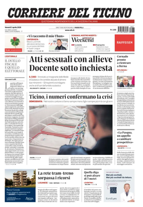 Cover of Corriere del Ticino