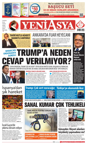 Cover of Yeni Asya