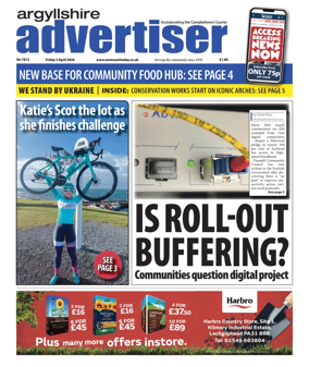 Cover of Argyllshire Advertiser