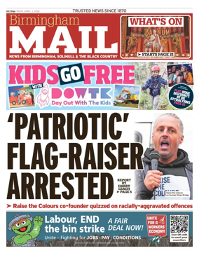 Cover of Birmingham Mail