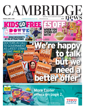 Cover of Cambridge News