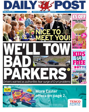 Cover of Daily Post (North Wales)