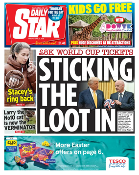 Cover of Daily Star