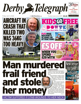 Cover of Derby Telegraph