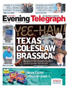 Cover of Evening Telegraph (First Edition)