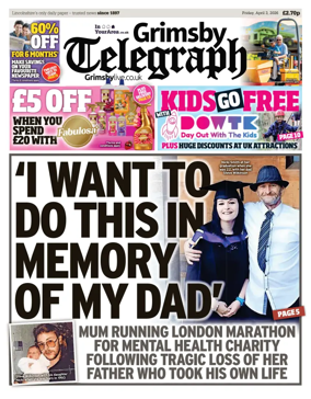 Cover of Grimsby Telegraph