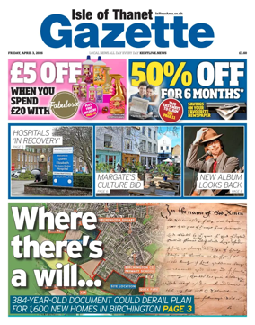 Cover of Isle of Thanet Gazette