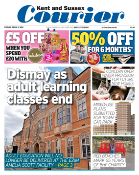 Cover of Kent & Sussex Courier