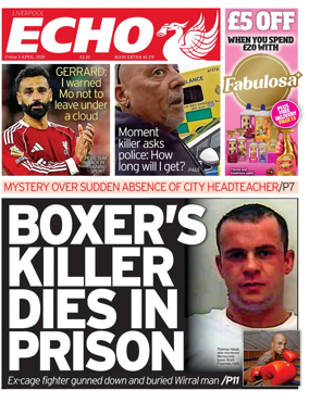 Cover of Liverpool Echo