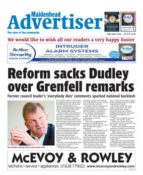 Cover of Maidenhead Advertiser