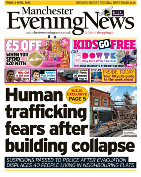 Cover of Manchester Evening News