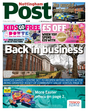 Cover of Nottingham Post