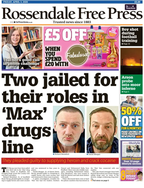 Cover of Rossendale Free Press