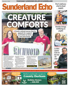 Cover of Sunderland Echo