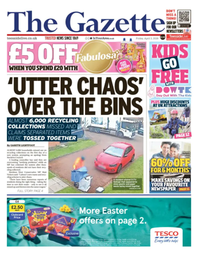 Cover of Teesside Evening Gazette