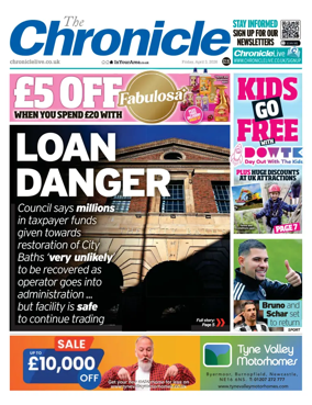 Cover of The Chronicle (South Tyneside and Durham)