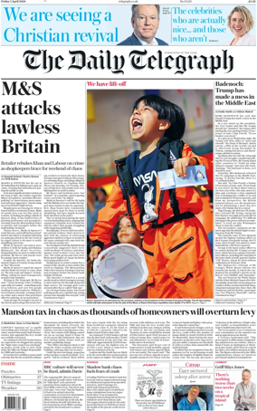 Cover of The Daily Telegraph