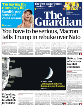 Cover of The Guardian