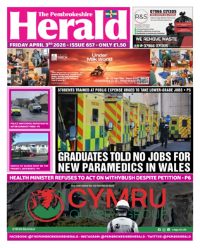 Cover of The Pembrokeshire Herald