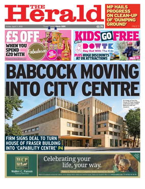 Cover of The Plymouth Herald