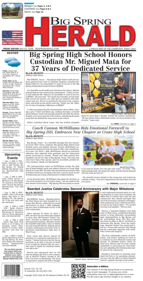 Cover of Big Spring Herald
