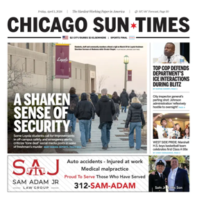 Cover of Chicago Sun-Times