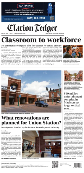 Cover of Clarion Ledger