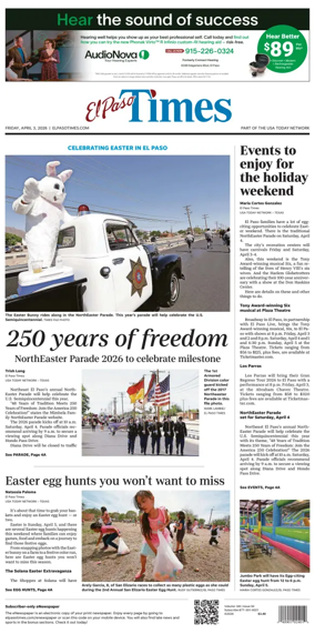 Cover of El Paso Times