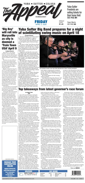 Cover of Marysville Appeal-Democrat