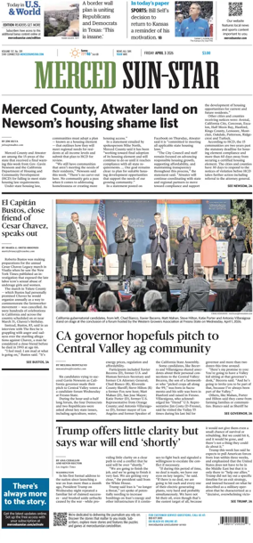 Cover of Merced Sun-Star