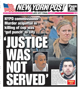 Cover of New York Post