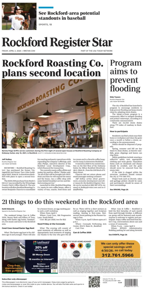 Cover of Rockford Register Star