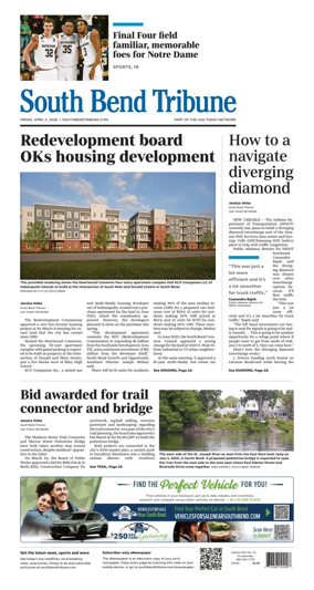Cover of South Bend Tribune