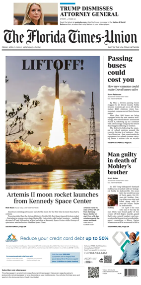 Cover of The Florida Times-Union